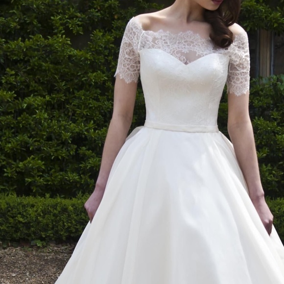 Augusta Jones Max Gowns Wedding Dress Ballgown With Chantilly